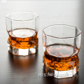 Octagon 10oz Whiskey Glass Drinking Wine Glass Set